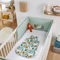 Постельное Белье Socrato 100 биохлопковая перкаль 180 x 40 см синий LA REDOUTE INTERIEURS  фото, kupilegko.ru